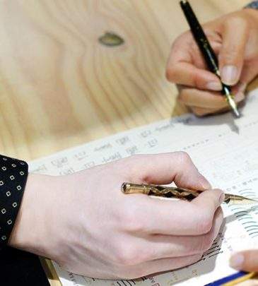 A7【答卷字體美學研究所】限量贈：應試書寫工具禮盒。0328(六午)。獨享1對1複習邀約。長期栽培。