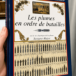 我在巴黎，用作品換回的一本書《Les plumes en ordre de batailles》與一段關於書寫文明的相遇